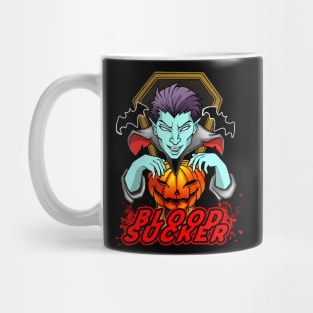 Blood Sucker Halloween Party Vampire Mug